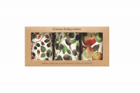 Fruit Print Set of 3 Tin Caddies By Emma Bridgewater